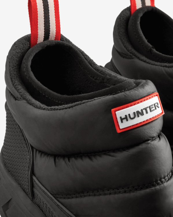 muškarci Hunter crno intrepid izolirane čizme za snijeg FFP0T533