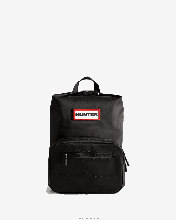 muškarci Hunter crno mini najlonski ruksak pioneer top clip FFP0T423