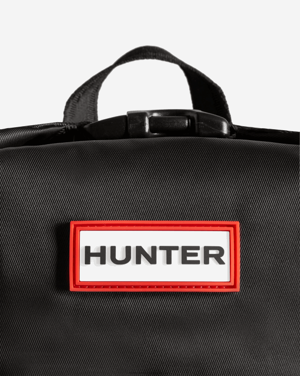 muškarci Hunter crno mini najlonski ruksak pioneer top clip FFP0T423
