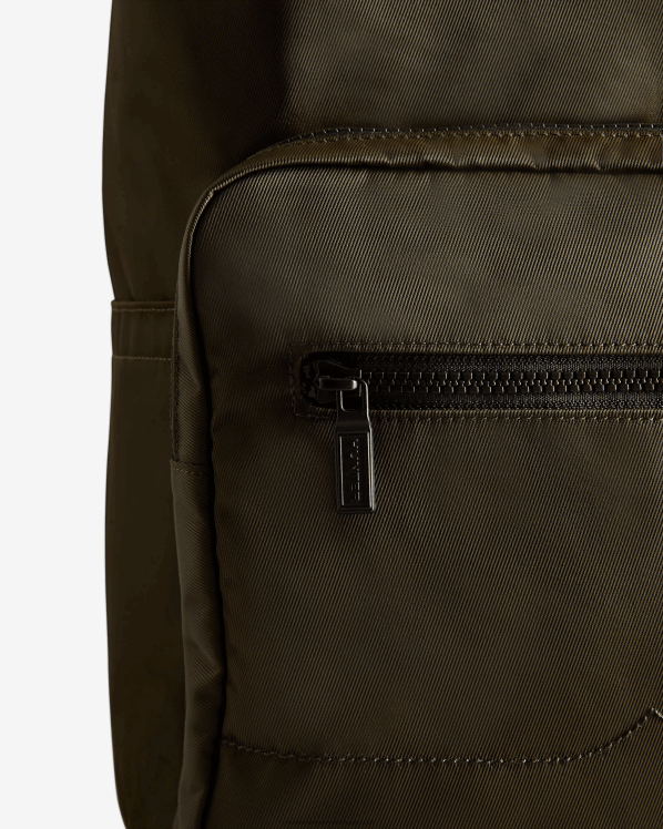muškarci Hunter tamnomaslinasto najlonski pioneer top clip ruksak FFP0T419