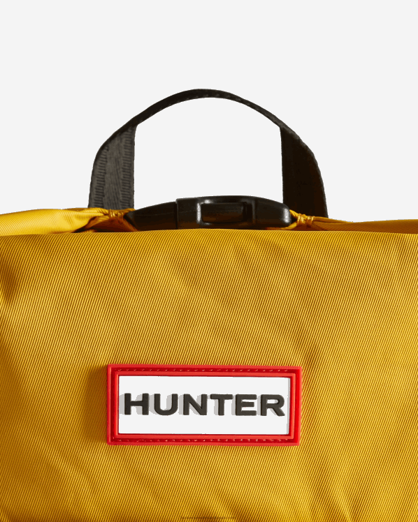 muškarci Hunter žuta boja najlonski pioneer top clip ruksak FFP0T422