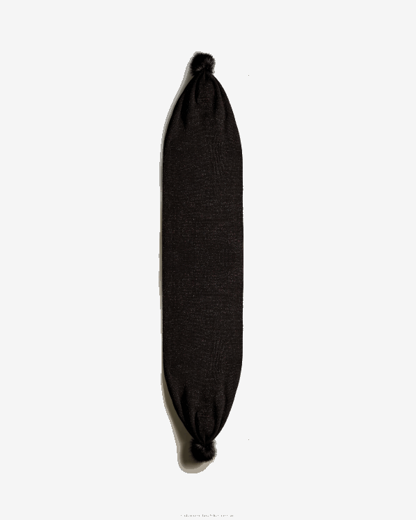 muškarci Hunter crni multi svjetlucavi lurex pompon šal FFP0T484
