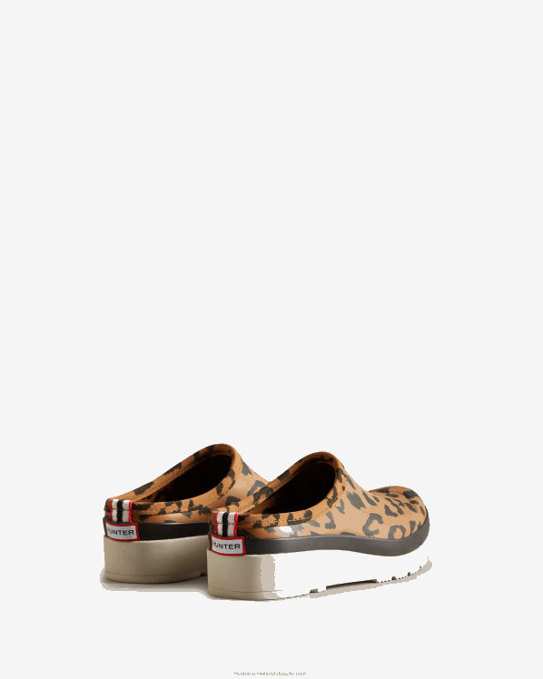 žene Hunter crno/lijevano igrajte hibridne klompe s leopard uzorkom FFP0T201