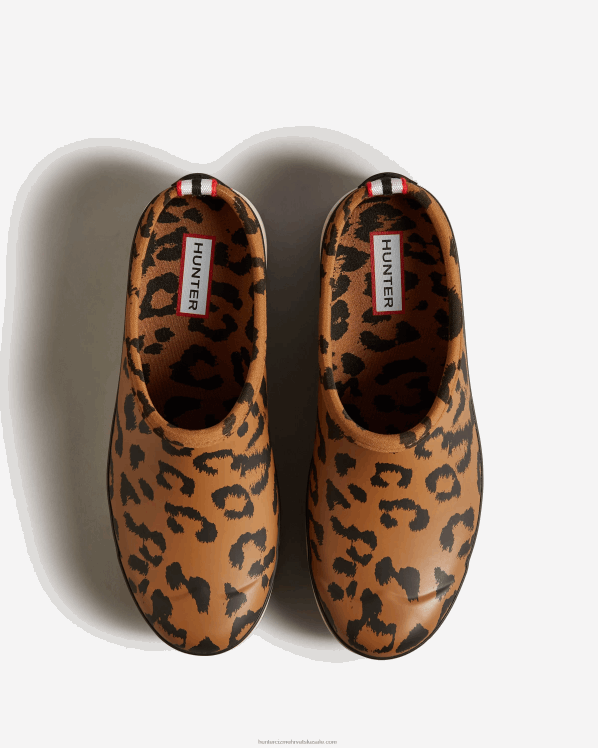 žene Hunter crno/lijevano igrajte hibridne klompe s leopard uzorkom FFP0T201