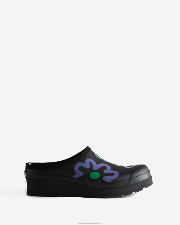 žene Hunter cvjetni pop print igrati cvijet pop print klompe FFP0T116