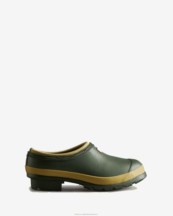 žene Hunter vintage zelena vrtlarske klompe FFP0T113