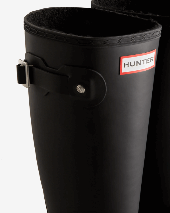 žene Hunter crno visoke izolirane čizme za kišu FFP0T228