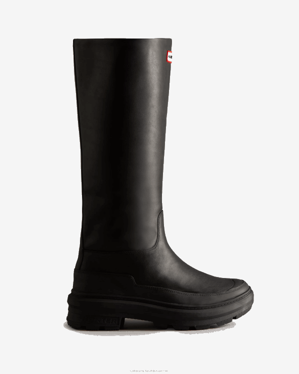 žene Hunter crno killing eve visok chasing boot FFP0T133