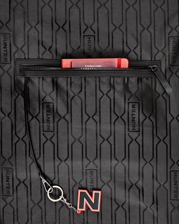 žene Hunterruksak mini top clip - gumirana koža FFP0T429