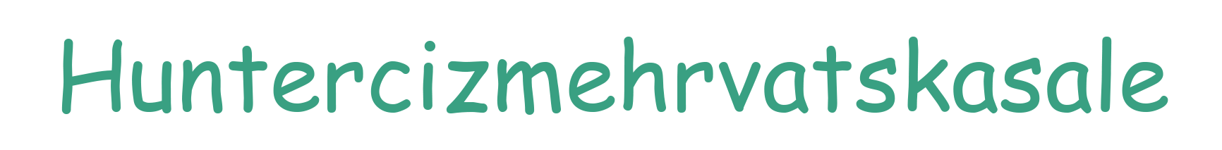 Huntercizmehrvatskasale